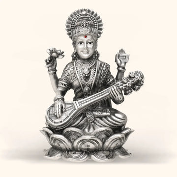 Silver - Maa Saraswati